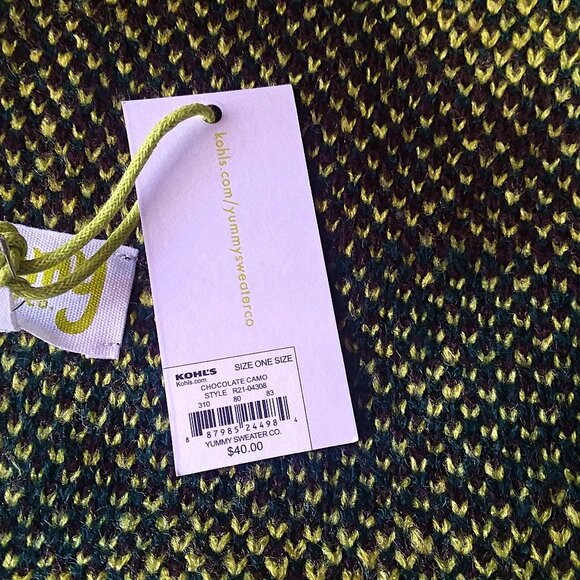 Yummy Sweater Co. Camouflage Scarf and Beanie Set NWT - Picture 14 of 14